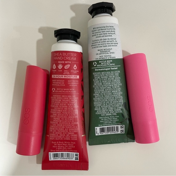 Hand Cream and EOS Lip Balm - Picture 2 of 2